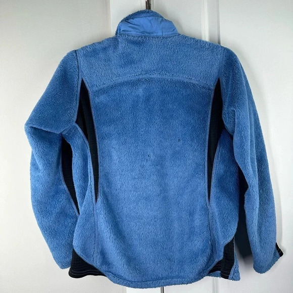 VTG Patagonia Regulator Polartec Fleece Jacket Size‎ M Full Zip USA Blue Jacket - Picture 2 of 12